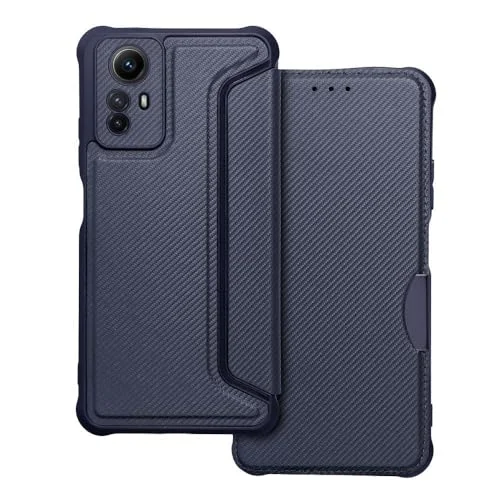 Tumundosmartphone Magnetiskt stötsäkert fodral för Xiaomi Redmi Note 12S blå färg 8447079105465