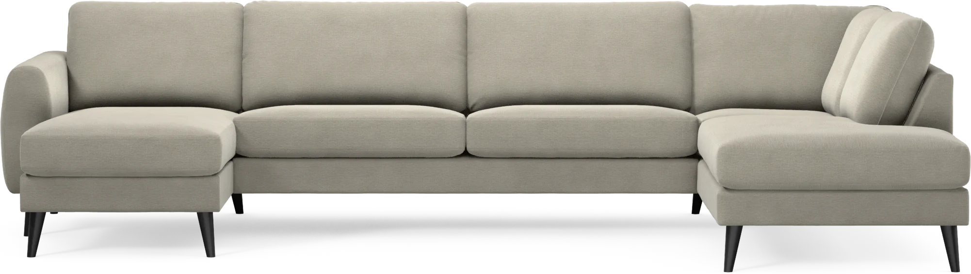 Bridge 3-sits soffa med schäslong vänster och divan höger 8BQ15 Bridge 3-sits soffa med schäslong vänster och divan höger 8BQ15