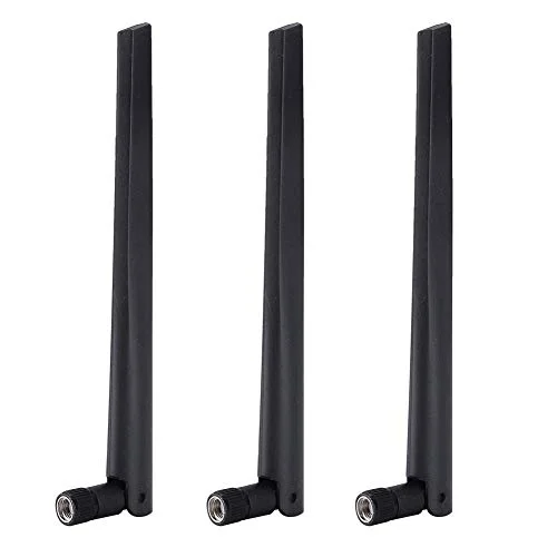 3st/pack 2.4G/5G Dual band Trådlös Router Nätverkskort Extern antenn 5dB SMA Riktningsantenn för RT AC68U AC66U 9134813330649