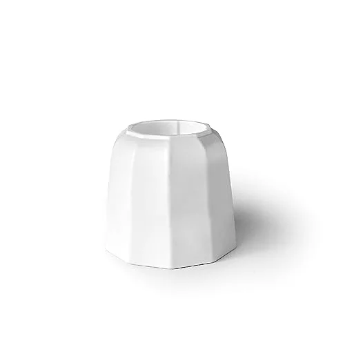 LACOR 63254 Förrättsskålar, buffé och display, förrätter för kalla eller varma rätter, 100% stapelbar, BPA fri, melamin, Ø11,5 cm, höjd: 9cm, färg: Vit 8414271632549