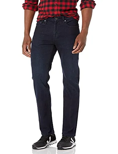 Amazon Essentials herr rak passform jeans, blå överfärg, 31W/28L 193548940614