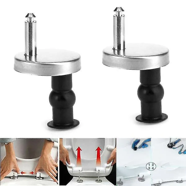 1 par toppfix WC toalettstolssits gångjärnsbeslag snabbkoppling gångjärnsats M-1011-7356 1 par toppfix WC toalettstolssits gångjärnsbeslag snabbkoppling gångjärnsats M-1011-7356