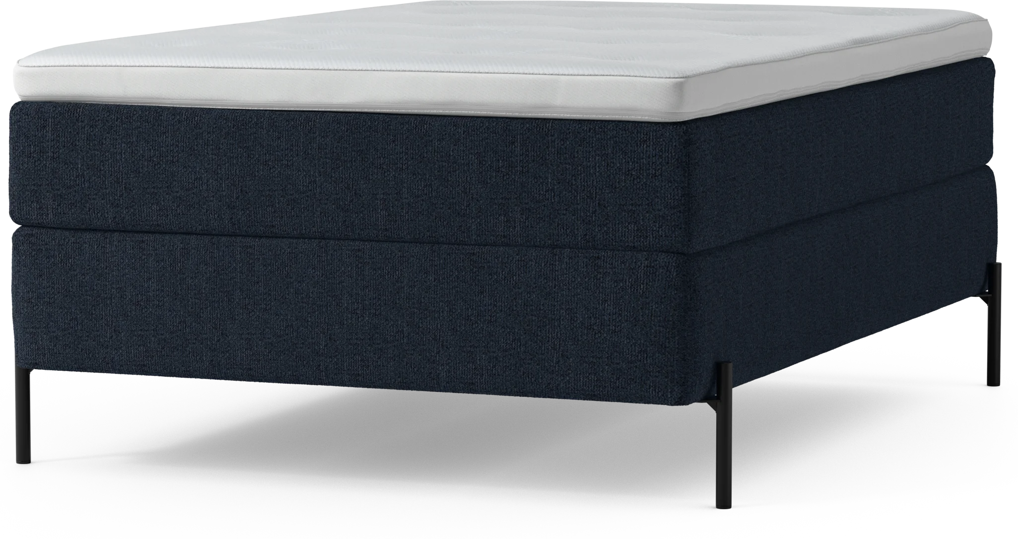 Delux Dream Kontinentalsäng, enkelsäng 140 cm med bäddmadrass och sängben bg61w