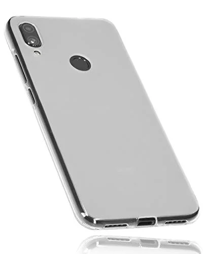 mumbi Fodral kompatibelt med Xiaomi Redmi Note 7 mobiltelefonfodral transparent vit 4251657905095