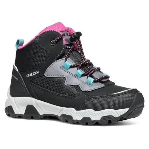 Geox J Magnetar G. B ABX, flickor, svart, 27 EU 8056206837898