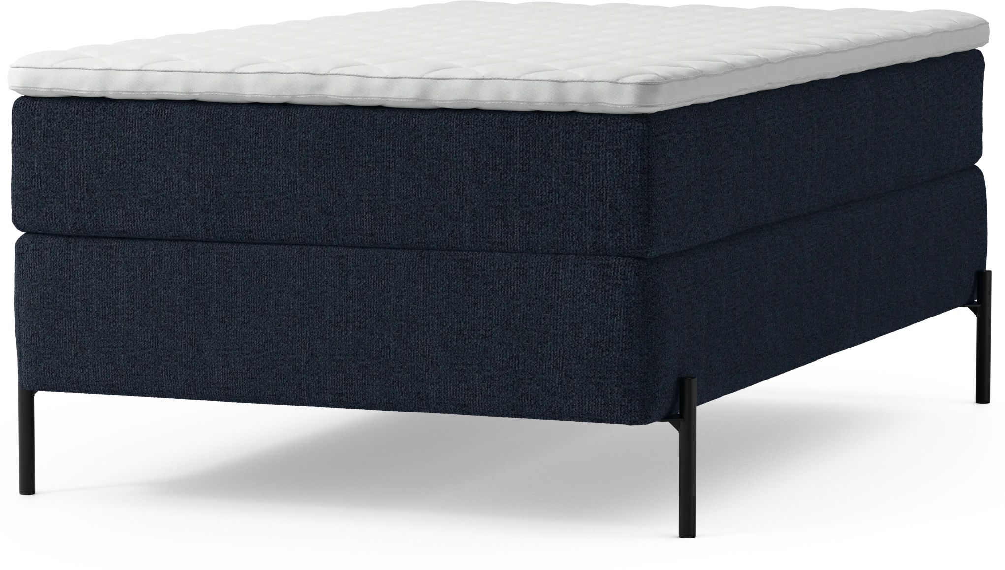 Delux Dream Kontinentalsäng, enkelsäng 120 cm med bäddmadrass och sängben PP92G