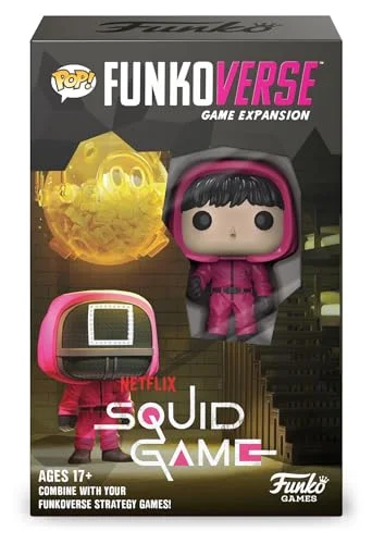 Funko Games Funkoverse: Squid Game 1 pack Lätt strategibrädspel för barn och vuxna (10+) 2 4 spelare Samlarobjekt vinylfigur Presentidé 889698655569