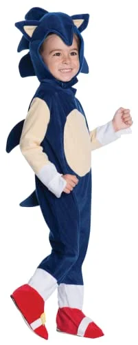 rubie's Rubies Officiell Sonic Preschool förklädnad 2 3 år 3527079081152