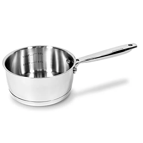 Moneta Accordo Gryta 1 handtag, rostfritt stål för varje matlagningsyta, 20 cm 8003703173363