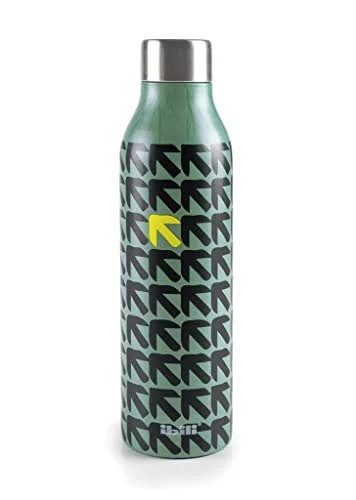 IBILI Stijl termosflaska med dubbla väggar, rostfritt stål 18/10, återanvändbar, 500 ml 8411922456455