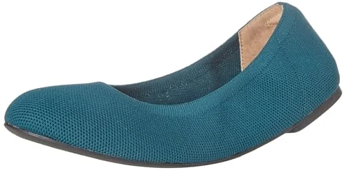 Amazon Essentials stickad balett för kvinnor platt, mörk turkos, 37 EU 196433954536