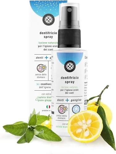 Animal House Tandkräm Spray naturlig lotion för munhygien hos hundar 8056479892013