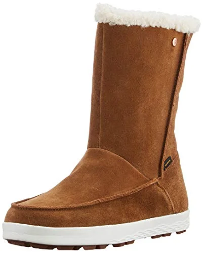 Jack Wolfskin Dam Auckland Wt Texapore Boot H W snöstövlar, Desert Brown White, 39.5 EU 4060477699042
