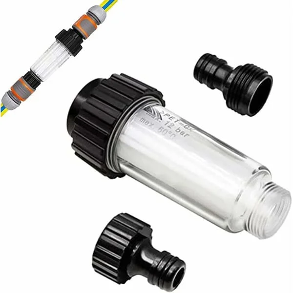 1:a Vattenslang Filter Rengöringsfilter, för högtryckstvättar Trädgårdspump 3/4 tums anslutning kompatibel med 4.730-059.0-FA7- Z-FD-SAS-LJ-30982 1:a Vattenslang Filter Rengöringsfilter, för högtryckstvättar Trädgårdspump 3/4 tums anslutning kompatibel med 4.730-059.0-FA7- Z-FD-SAS-LJ-30982