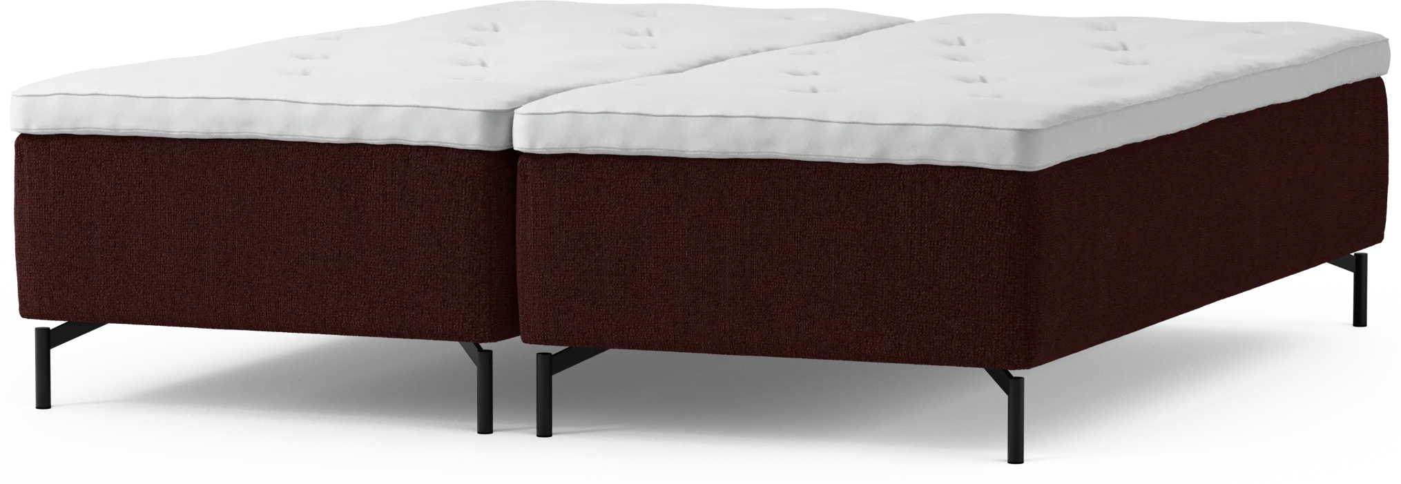 Delux Dream Ramsäng, dubbelsäng med bäddmadrass och sängben Yv0H8