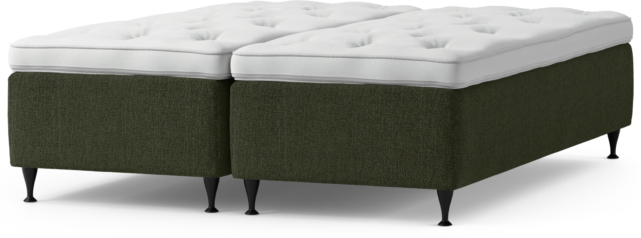 Delux Dream Ramsäng, dubbelsäng med bäddmadrass och sängben qli4N