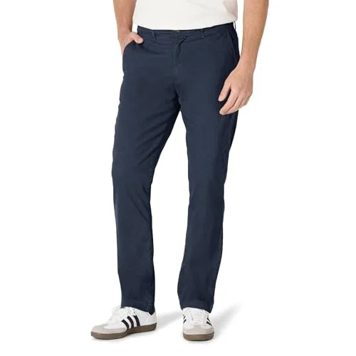 Amazon Essentials Men's Lediga stretchiga chinos atletisk passform (finns i Big & Tall), Marinblå, 48W / 34L 196433247331
