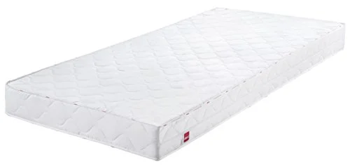 Abeil AB100 madrass, medelhårdhetsgrad, med avtagbart överdrag, vit, polyester, 90 x 200 cm 3087880015918