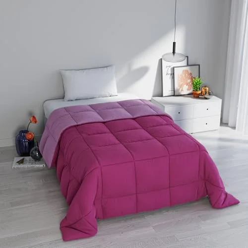 Italiensk sängkläder elegant vintertäcke, fuchsia/lila, 170 x 260 cm 8058575134516