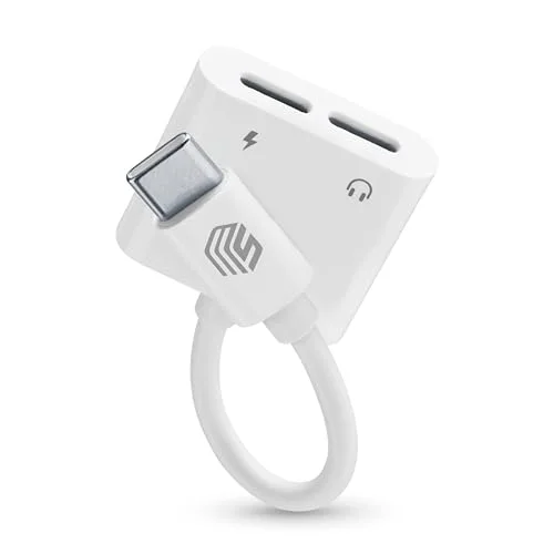 Music Sound & Charge Usb c/Usb c Aux Split adapter Ladda din smartphone och lyssna på favoritmusik 8018080478734