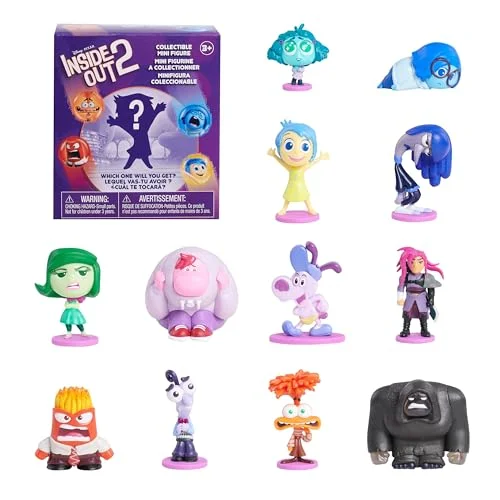 Just Play Disney and Pixar Inside Out 2 Collectible Mini Figurer, Kids Toys for Ages 3 Up by 886144455063