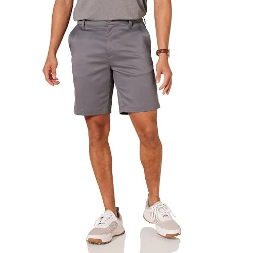 Amazon Essentials mäns Slim Fit Stretch Golf Shorts, Grå, 34 195111833866