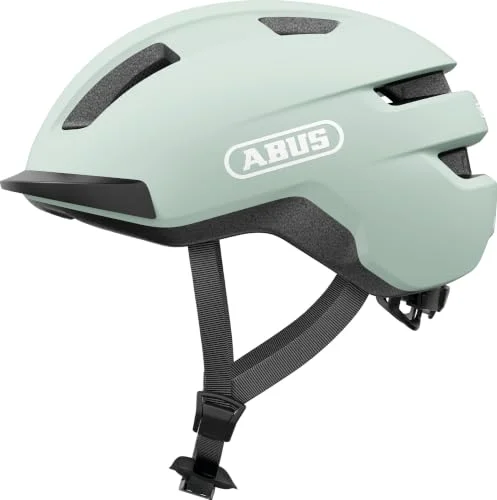 ABUS PURL-Y cykelhjälm - lämplig för elcyklar och S-pedelecs snygg NTA-säkerhetshjälm vuxna tonåringar grön (mintgrön), storlek L 4003318380761