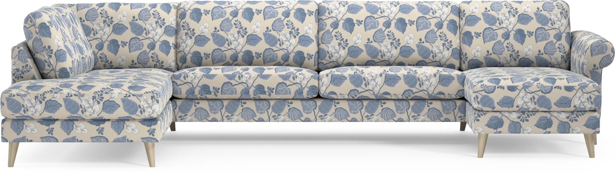 Bridge 3-sits soffa med divan vänster och schäslong höger y9GNK