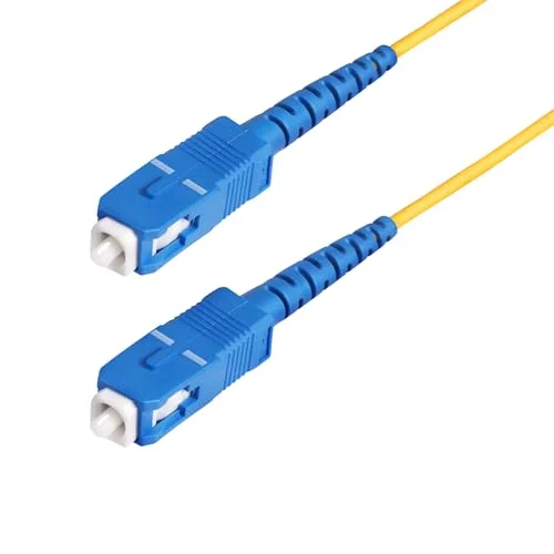 StarTech.com 100 m (328 fot) SC till (UPC) OS2 enkelläge Simplex fiberoptisk kabel, 9/125, 40G/100G, LSZH fiberjumper sladd 65030903394