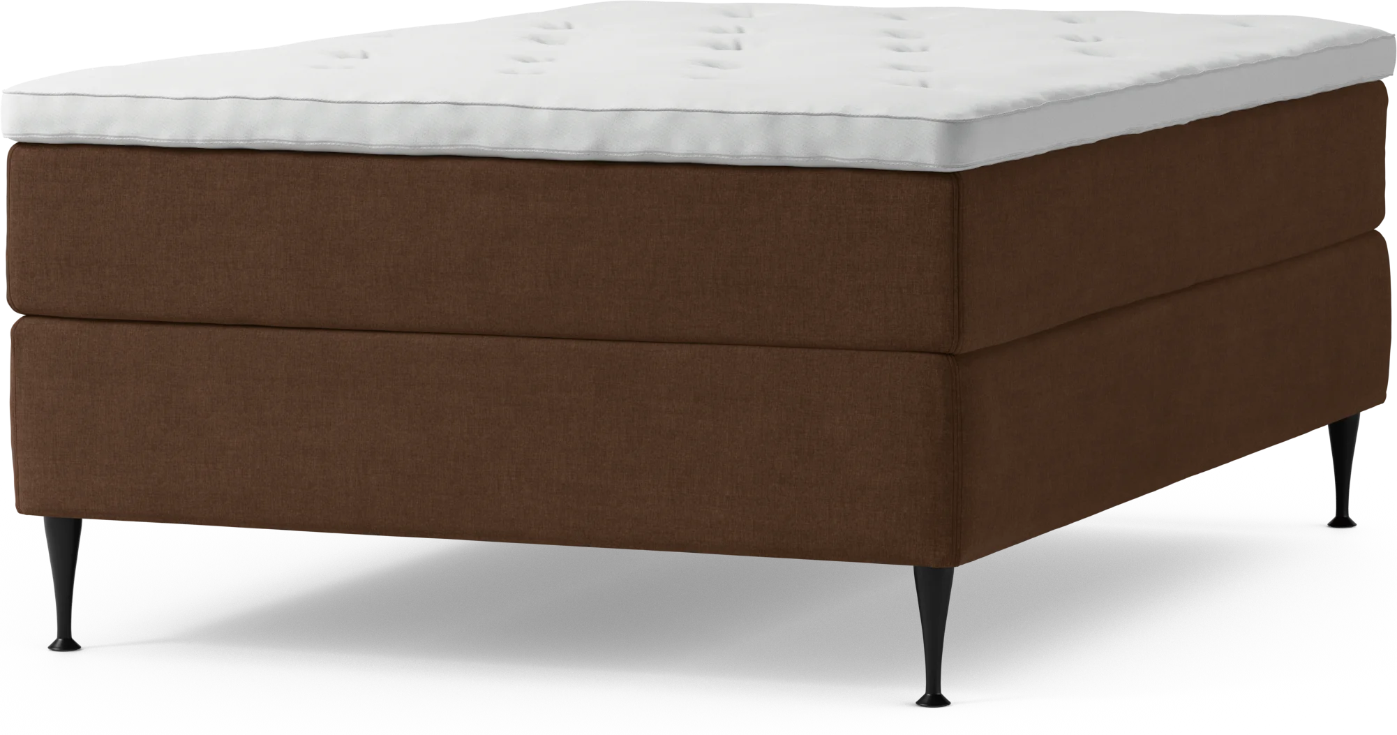 Delux Dream Kontinentalsäng, enkelsäng 140 cm med bäddmadrass och sängben R5dRe