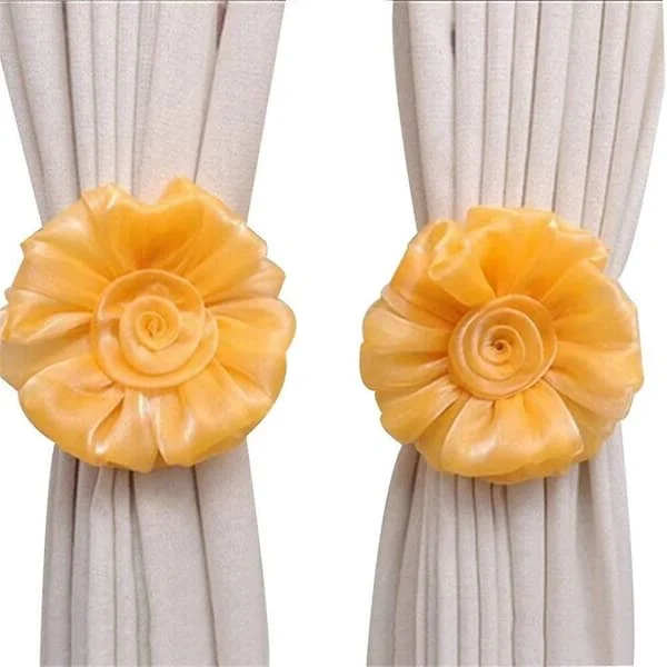 1 Par Lace Blomster Gardinband Hållare Juldekorationer Band Draperi Hållare Barnkammare Sovrum BAPQ-052238 1 Par Lace Blomster Gardinband Hållare Juldekorationer Band Draperi Hållare Barnkammare Sovrum BAPQ-052238