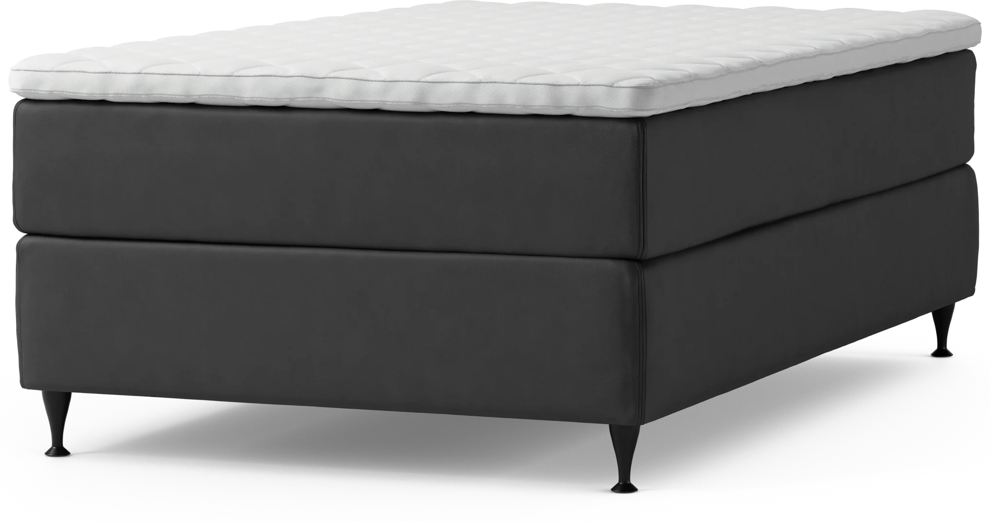 Delux Dream Kontinentalsäng, enkelsäng 120 cm med bäddmadrass och sängben YJ8KQ