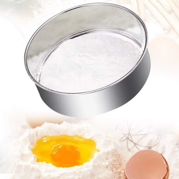 1 pc Stainless Steel Flour Sieve Round Flour Mesh Sifter Handheld Sieve Flour Sifter Icing Sugar Shaker Sieve 60 Mesh, 15 * 15 * 4.5cm ZS-SZ-0803002258 1 pc Stainless Steel Flour Sieve Round Flour Mesh Sifter Handheld Sieve Flour Sifter Icing Sugar Shaker Sieve 60 Mesh, 15 * 15 * 4.5cm ZS-SZ-0803002258