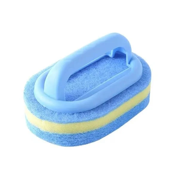 1-pack rengöringsborste, badrengöringssvamp, kök badkar badrum toalett vägg golv kakel skrubbsvamp med handtag rengöringssvamp RGX000077JLP 1-pack rengöringsborste, badrengöringssvamp, kök badkar badrum toalett vägg golv kakel skrubbsvamp med handtag rengöringssvamp RGX000077JLP