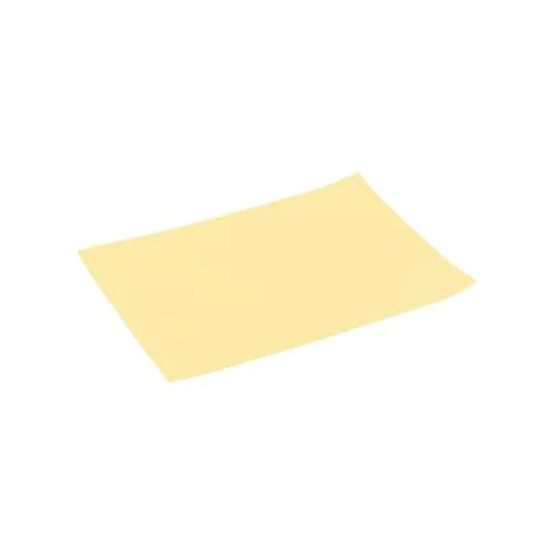 Avilia Amerikanskt vävt syntetiskt tyg bordstablett 45 x 32 cm elegant och hållbart, vaniljfärg för alla lunch middagstillfällen 8056819055795