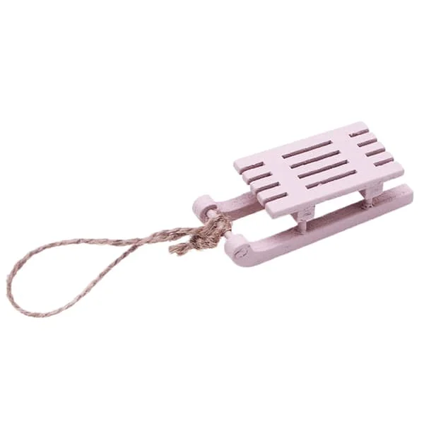 1:12 Dollhouse Miniatyr Släde Ornament Christmas Living Scene Pink CYTOY2659-PK@#159Y1P4N 1:12 Dollhouse Miniatyr Släde Ornament Christmas Living Scene Pink CYTOY2659-PK@#159Y1P4N