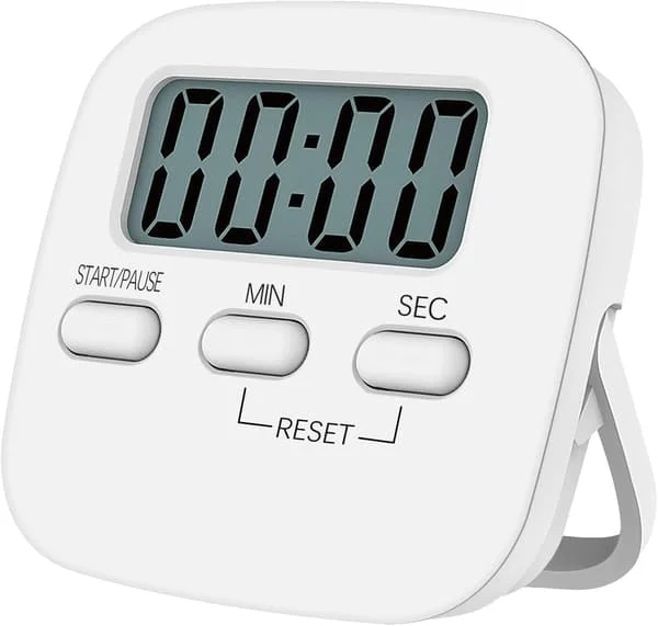 1-pack Digital Kökstimer Magnetisk Nedräkningstimer med Högt Alarm, Stora Siffror, Ställ, Hängande Hål för Matlagning, Dusch (Vit) Fy13-TT10007 1-pack Digital Kökstimer Magnetisk Nedräkningstimer med Högt Alarm, Stora Siffror, Ställ, Hängande Hål för Matlagning, Dusch (Vit) Fy13-TT10007