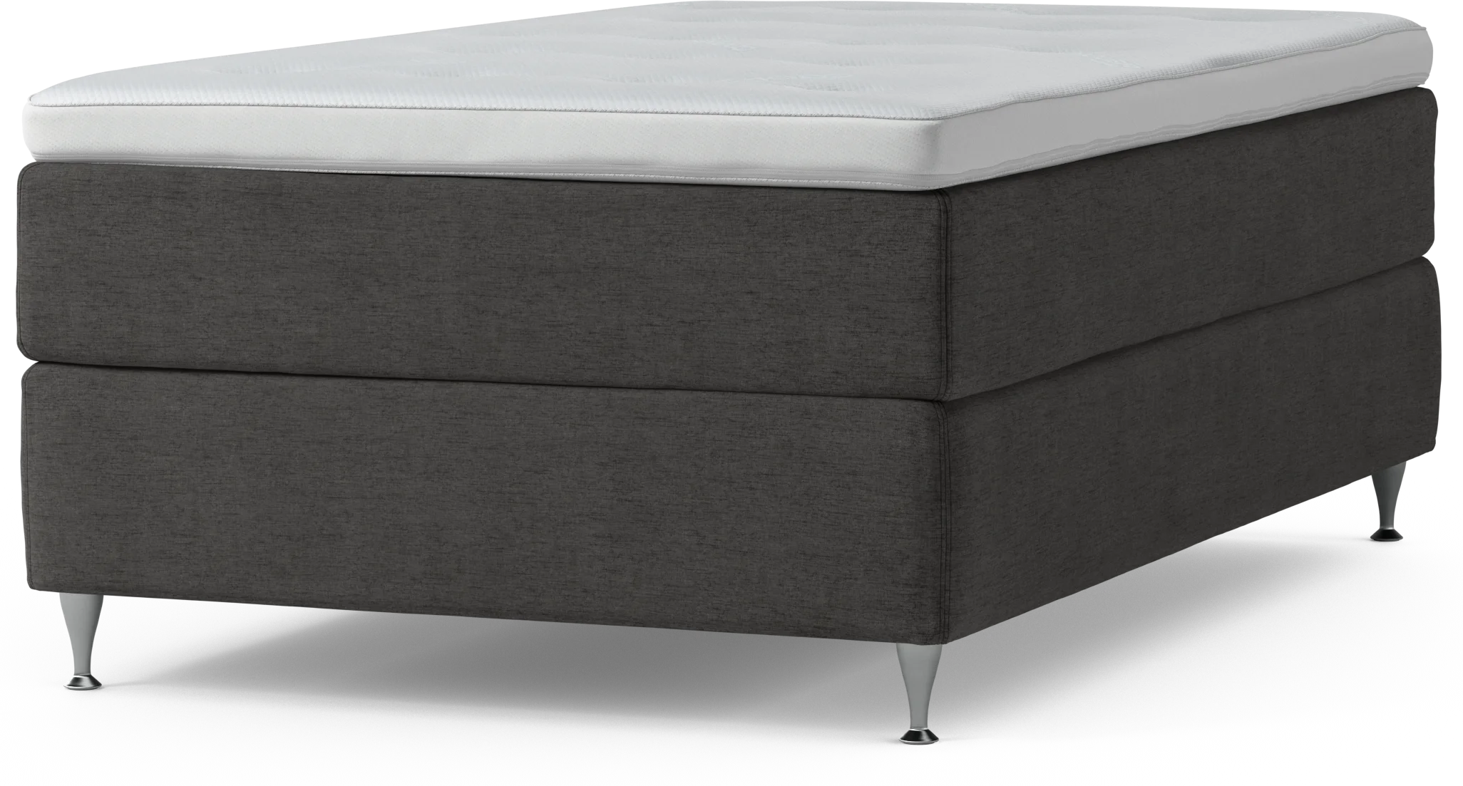 Delux Dream Kontinentalsäng, enkelsäng 120 cm med bäddmadrass och sängben fHivO