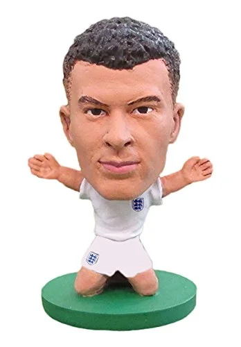 SoccerStarz soc1041 England Dele Alli (2018)/siffror, grön 5056122503443