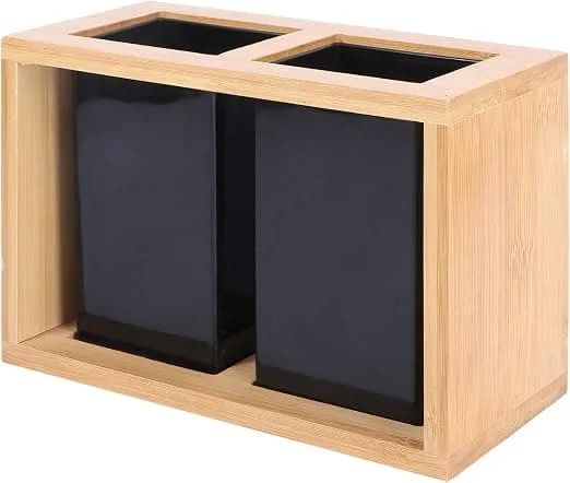 1 mångsidig bambu-ätpinnar-rör, besticksförvaringslåda för FR004009SR 1 mångsidig bambu-ätpinnar-rör, besticksförvaringslåda för FR004009SR