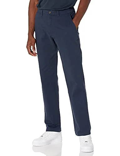 Amazon Essentials Herr Classic Fit Casual Stretch Chino Byxa, Marinblå, 38 B x 30 L 191770593387