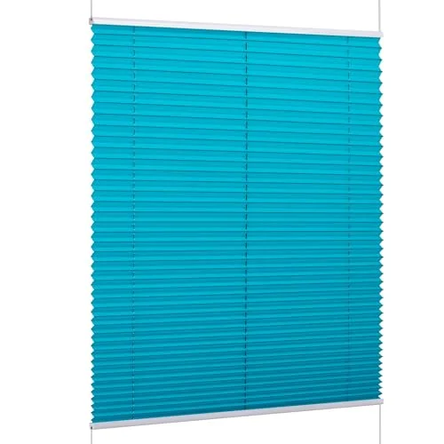 K home Florida petrol med klämfix fästfix liljé 110 x 130 cm (B L) unik design förtrollande ljuseffekt 4260685148718