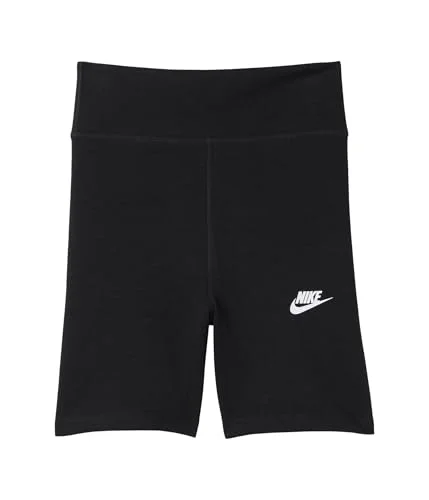 Nike Sportswear BIKE Leggings för barn, Svart/Vit 197596256949