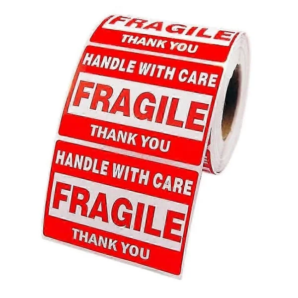 1 Rulle/500st Fragile Etikettdekaler Hantera Varsamt Paket Fragile Dekal Red 7.6X5.1cm 260729ymcjfg835 1 Rulle/500st Fragile Etikettdekaler Hantera Varsamt Paket Fragile Dekal Red 7.6X5.1cm 260729ymcjfg835