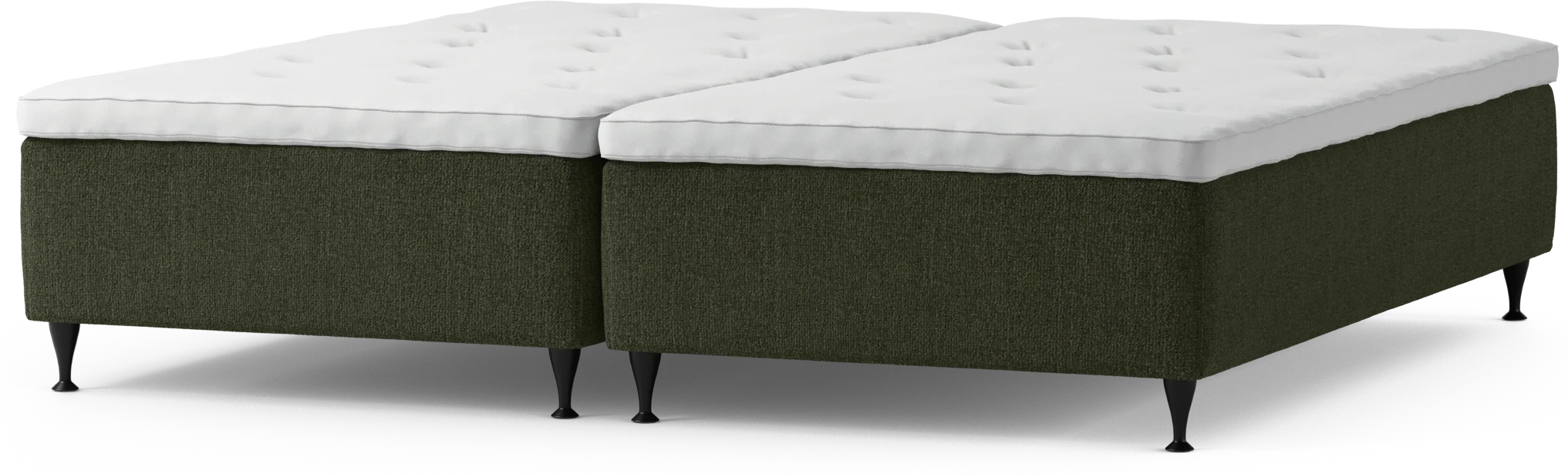 Delux Dream Ramsäng, dubbelsäng med bäddmadrass och sängben jJX3d