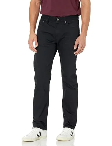 Amazon Essentials mäns rak passform jeans, svart, 35 W x 32 L 191770613757