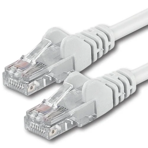 3m vit 1 stycke (PACK) CAT.6 CAT6 Ethernet LAN nätverkskabel 1000Mbit / s patchkabel 4250344853251