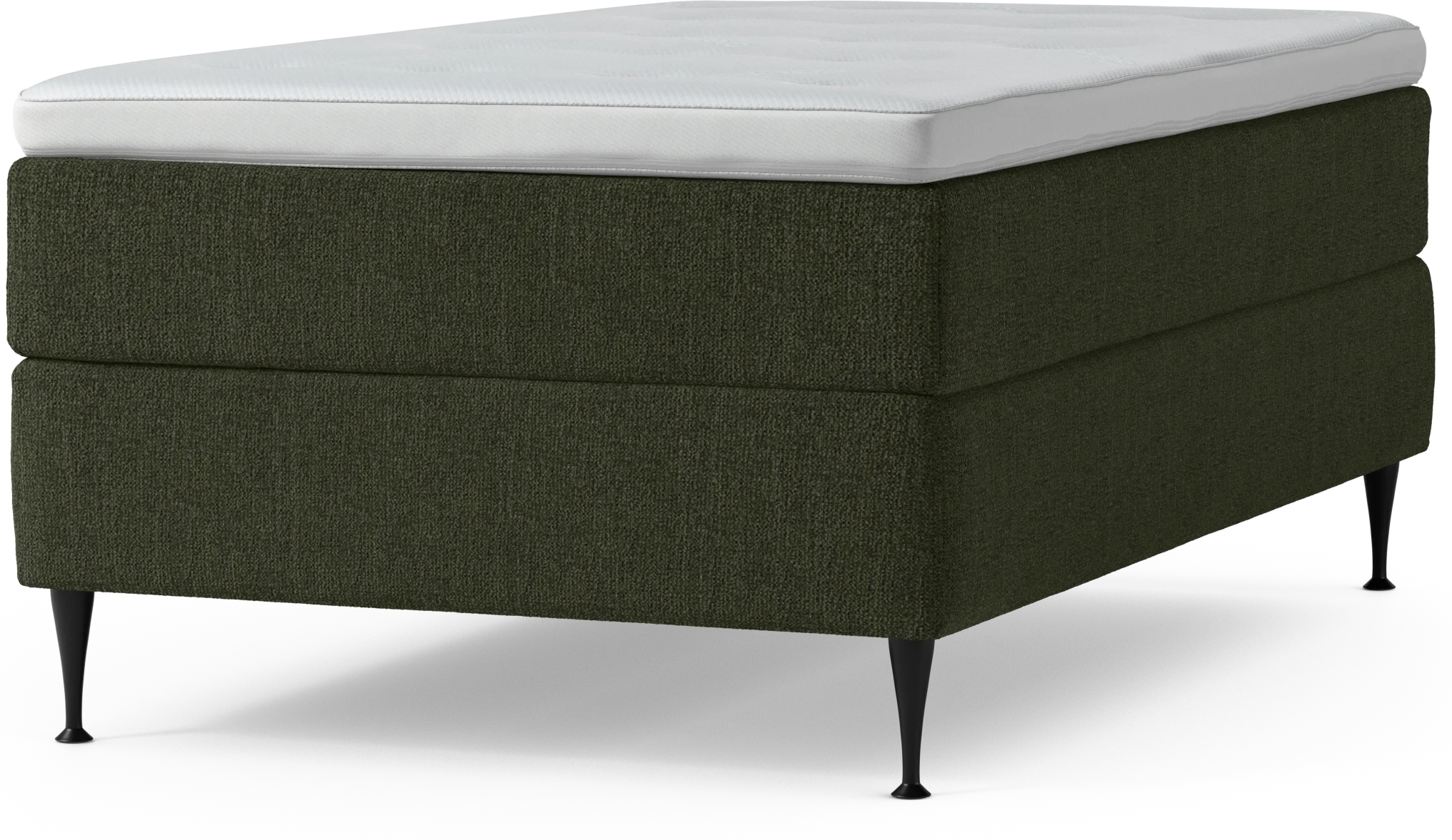 Delux Dream Kontinentalsäng, enkelsäng 120 cm med bäddmadrass och sängben e0wYp