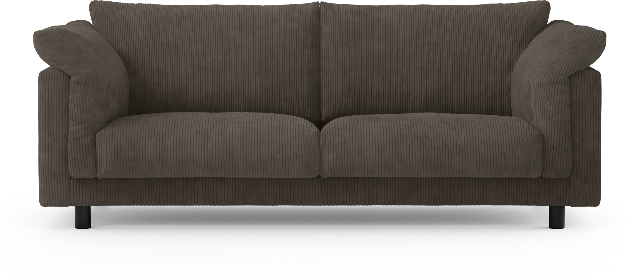 Cherrie 2,5-sits soffa, fast klädsel XBrNv