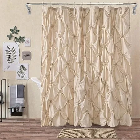 1 Duschdraperi Set - Elegant Pinch Pleat Farmhouse GGNO-0090366FYD